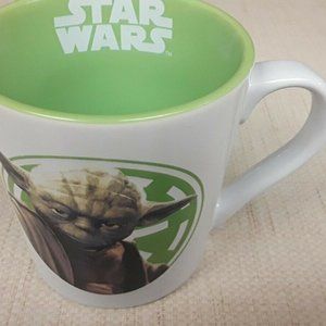 Starwars Yoda Coffee Mug Lime Green Boho